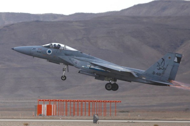 Jet Tempur Israel Tembak...
