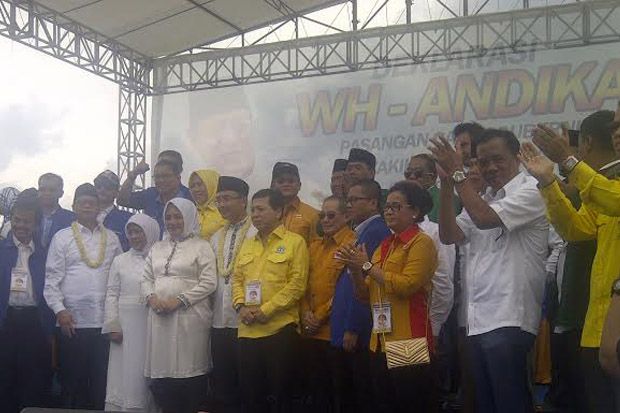 Tujuh Parpol Usung WH-Andika...
