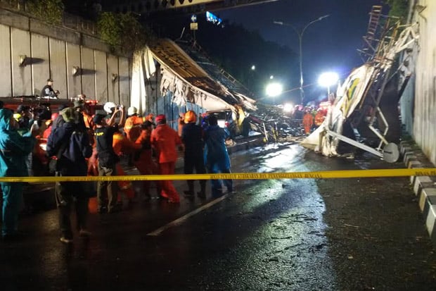 Satu Bagian JPO Pasar...