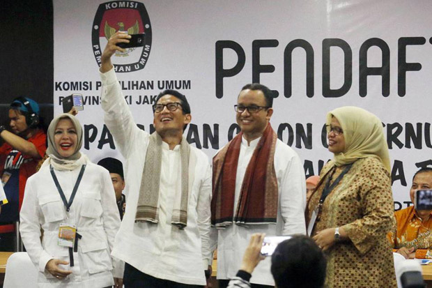 Gerinda Jamin, Anies-Sandi...