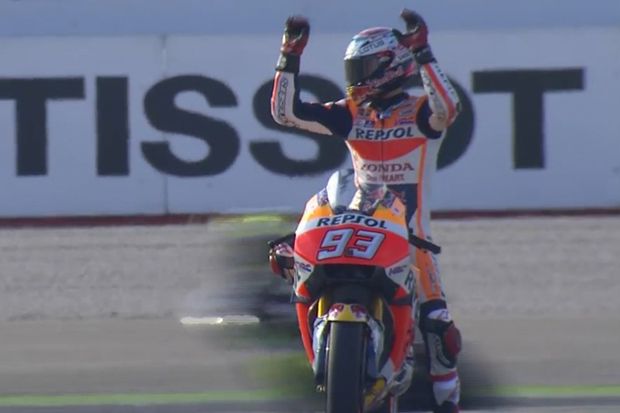 Marquez Tercepat di...