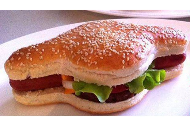 Perpaduan Burger dan...