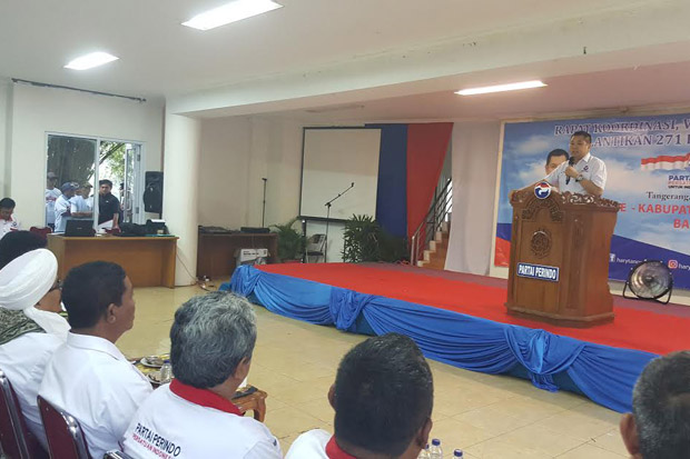 Kedatangan Hary Tanoe,...