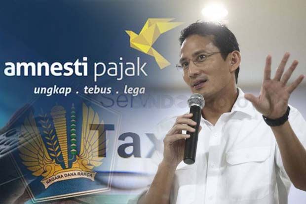 Ikut Tax Amnesty, Sandiaga...