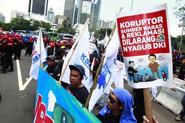 UMK DKI Kecil, Buruh...