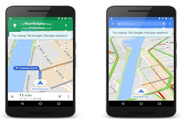 Google Maps Sekarang...