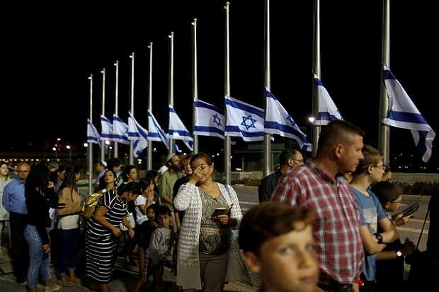Peres Dimakamkan, Israel...