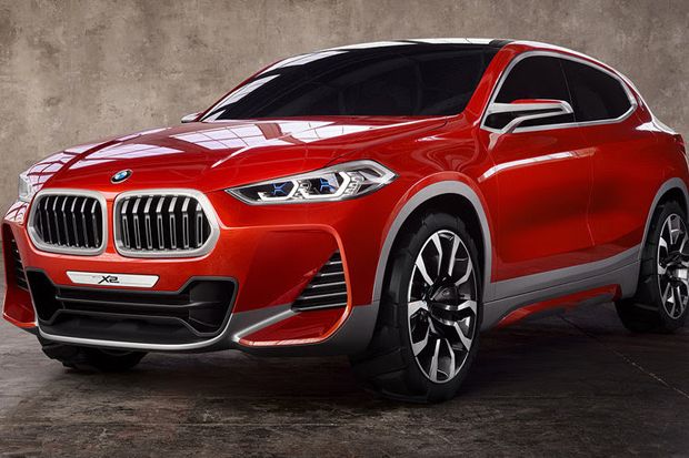 BMW Pamerkan X2 di Paris...
