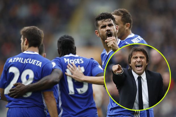 Formasi 3-4-3 Chelsea...