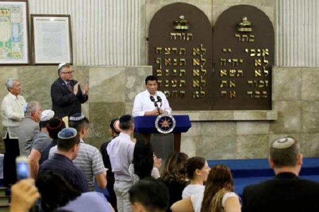Israel Maafkan Duterte...