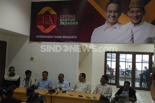 Tim Pemenangan Anies-Sandi...