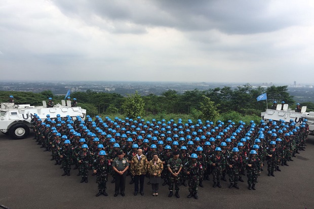 Menlu RI: Peacekeepers...