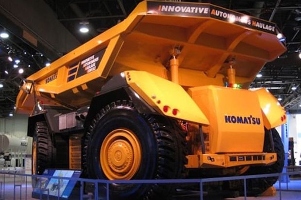 Komatsu Bikin Truk Tambang...