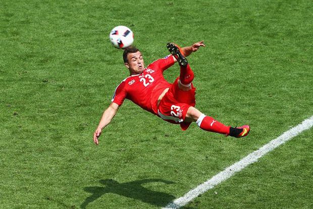 Shaqiri Buat Arsene...