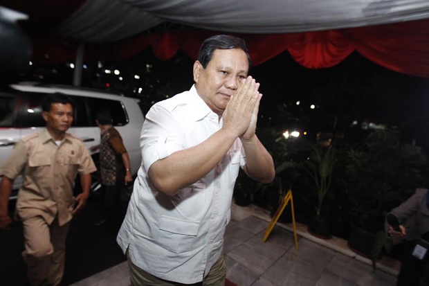 Prabowo Minta Semua...