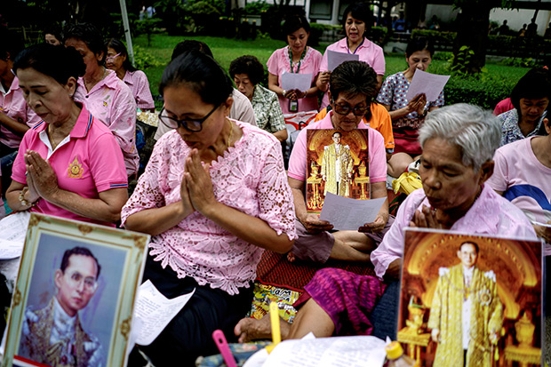 Kondisi Raja Bhumibol...
