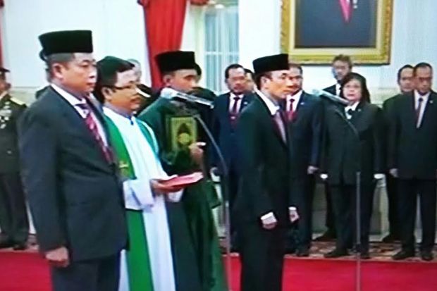Usai Dilantik, Jonan...