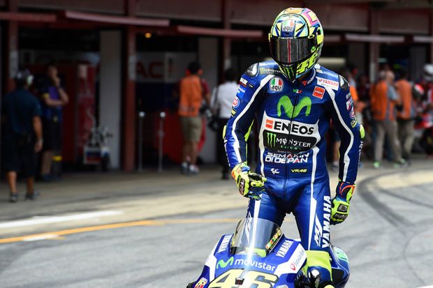 Rossi Jengkel dengan...