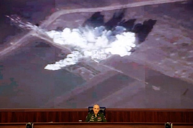 Serangan Jet Rusia Dituduh...
