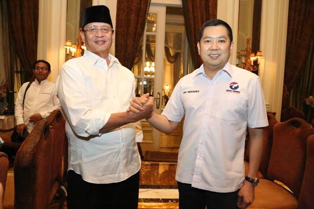 Temui HT, Cagub Banten...