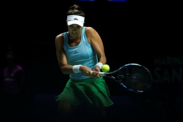 Muguruza Dibuat Frustrasi...