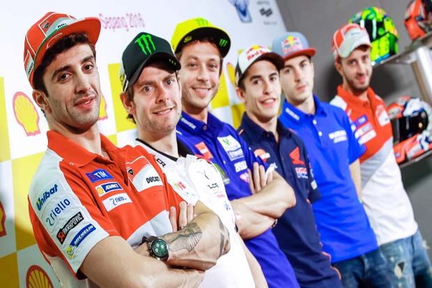 Rossi, Marquez dan Vinales...