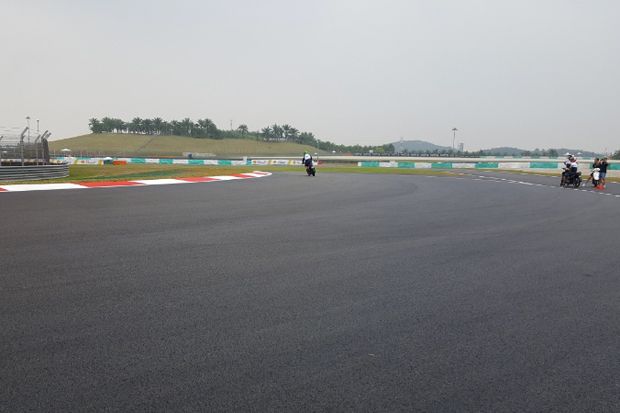 Tikungan ke-15 Sepang...