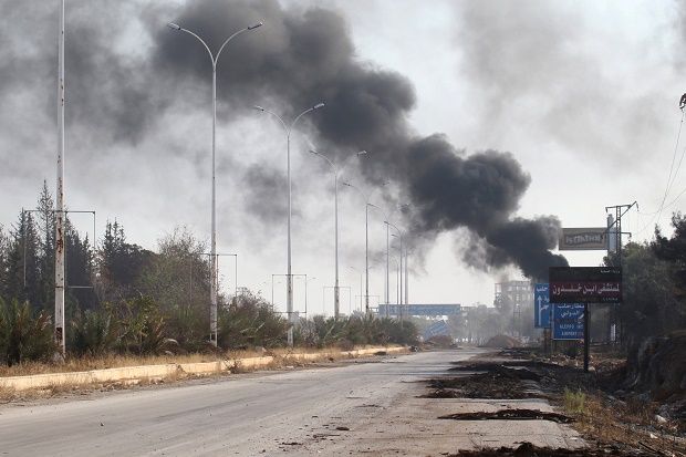 Serang Aleppo, Pemberontak...