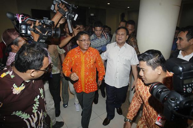 Prabowo-Sohibul dkk...