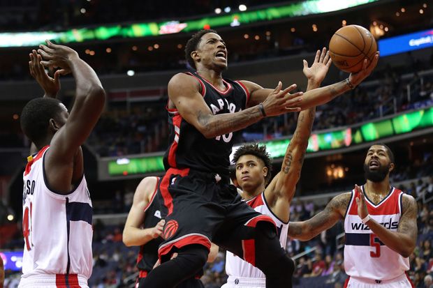 DeRozan Cetak 40 Poin,...