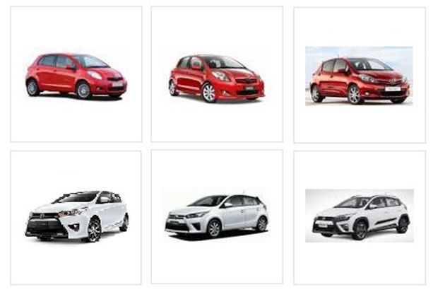 Perjalanan Toyota Yaris...