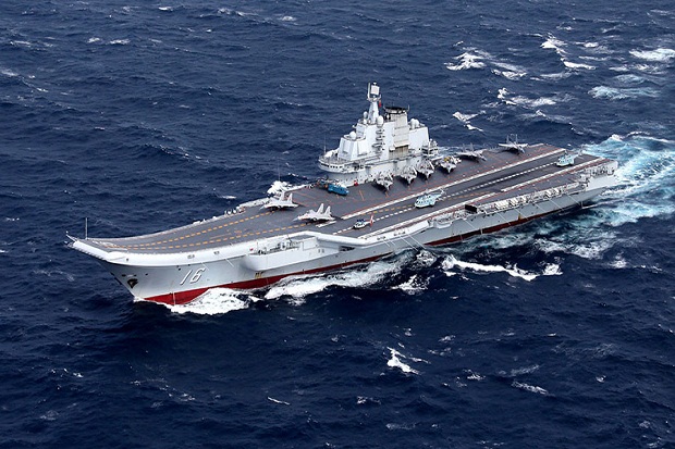 Kapal Induk China Tes...