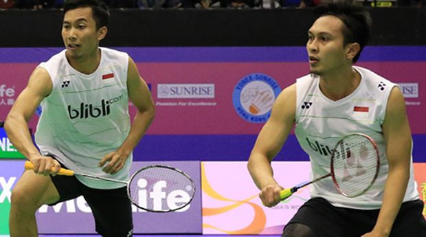 Ahsan/Rian Lewati Rintangan...