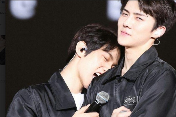 Sehun Pasrah Digigit...