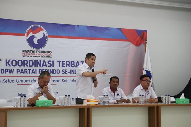 2017, Perindo Rampungkan...