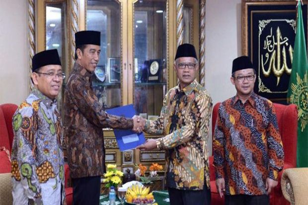 Jokowi dan Ketum Muhammadiyah...