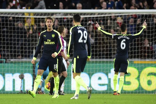 Swansea City Bantu Arsenal...