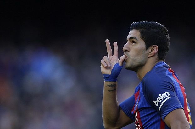 Catatan Gol Luis Suarez