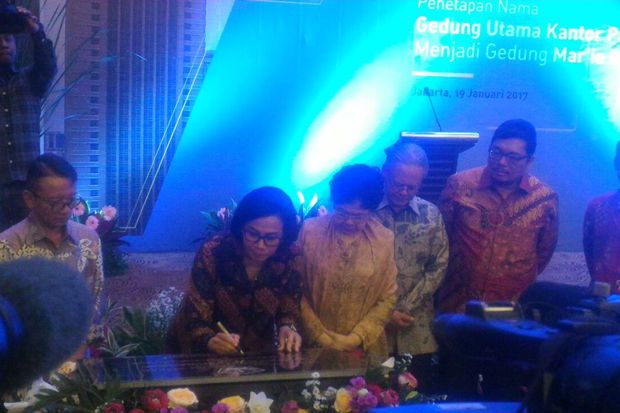 Sri Mulyani Abadikan...