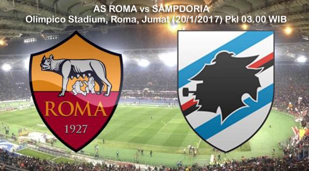 Preview Roma vs Sampdoria:...
