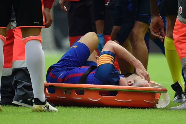Iniesta Alami Cedera...