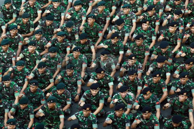 Anggaran TNI Angkatan...