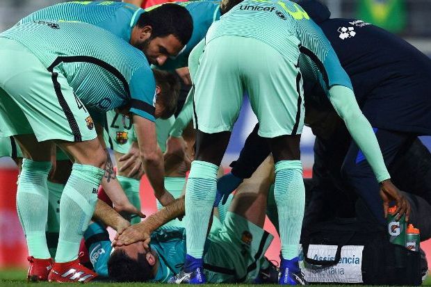 Kabar Busquets Cedera...