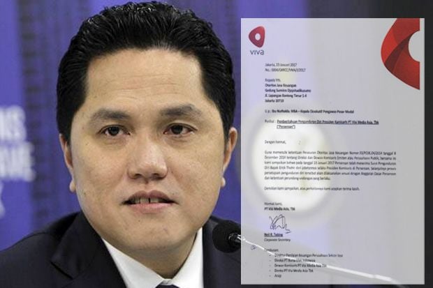 Erick Thohir Mundur...