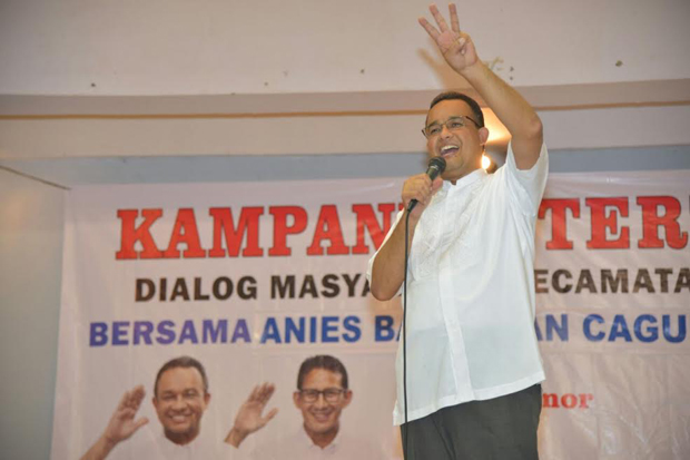 Debat Cagub, Anies Baswedan:...