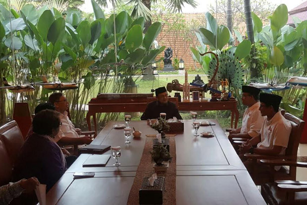 Minta Restu, Anies-Sandiaga...