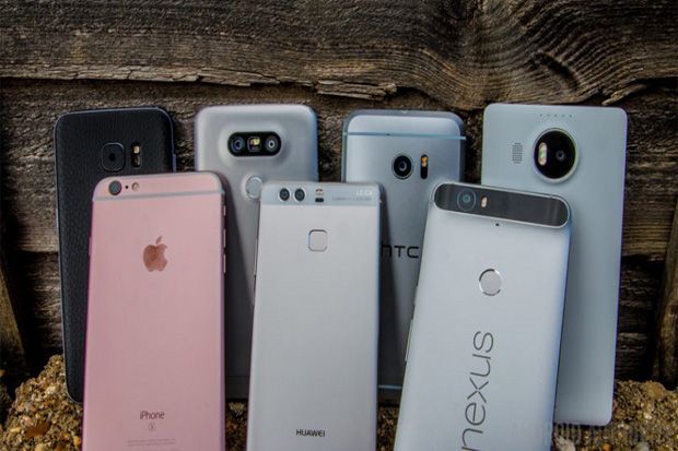 Deretan Smartphone dengan...
