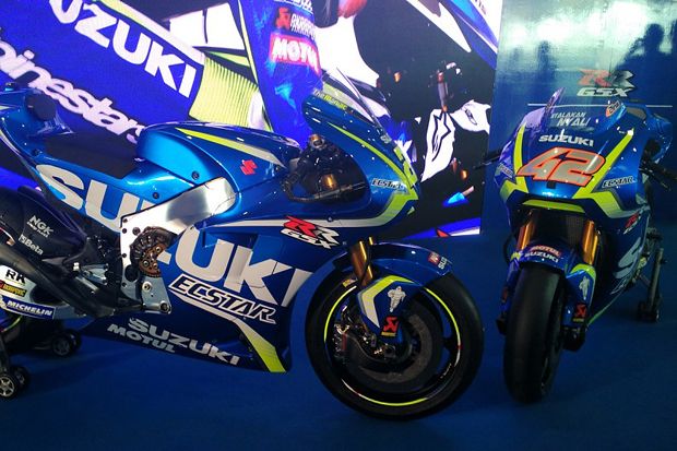 Motor Baru Tim Suzuki...