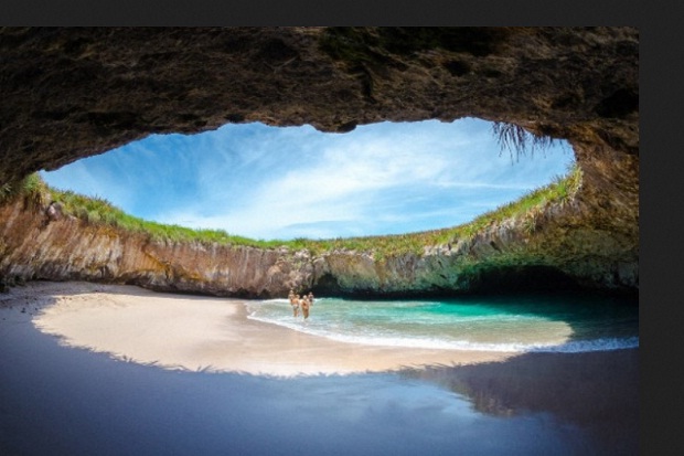 Unik, Pantai The Hidden...