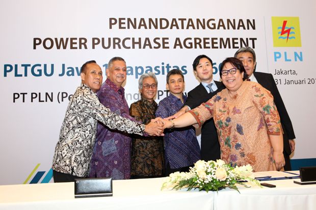PLN dan PT Jawa Satu...
